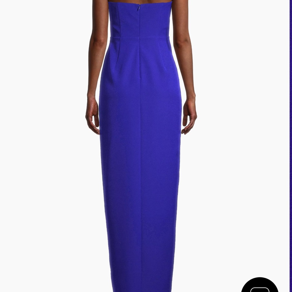 NWT Size 14 CUT OUT CREPE COLUMN GOWN - Picture 2 of 3